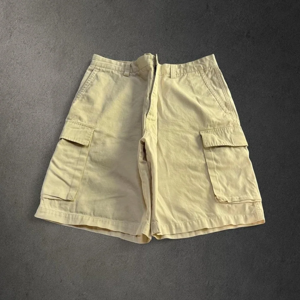 Y2K 2000s Grunge Indie Skater Workwear Streetwear Hip Hop Baggy Cargo Shorts